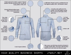 high quality business shirts